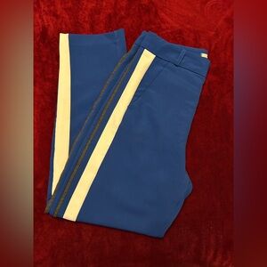 Blue and White Women's Pants